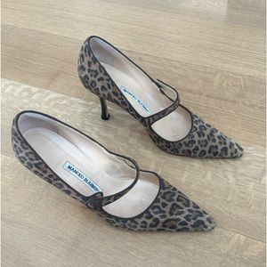 Manila Leopard Pumps